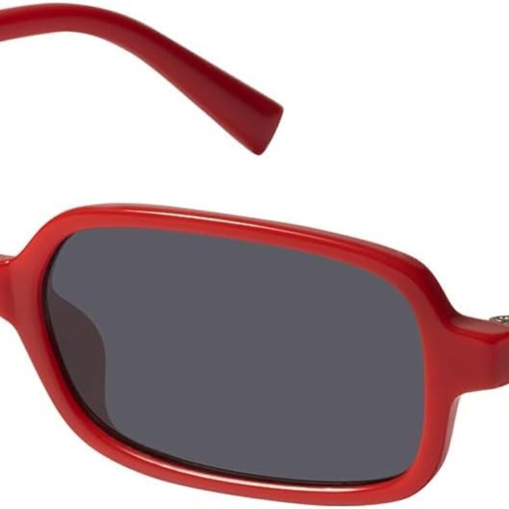 Women's Small Narrow Rectangle Sunglasses UV400 Retro 90s Style Durable Lightwei